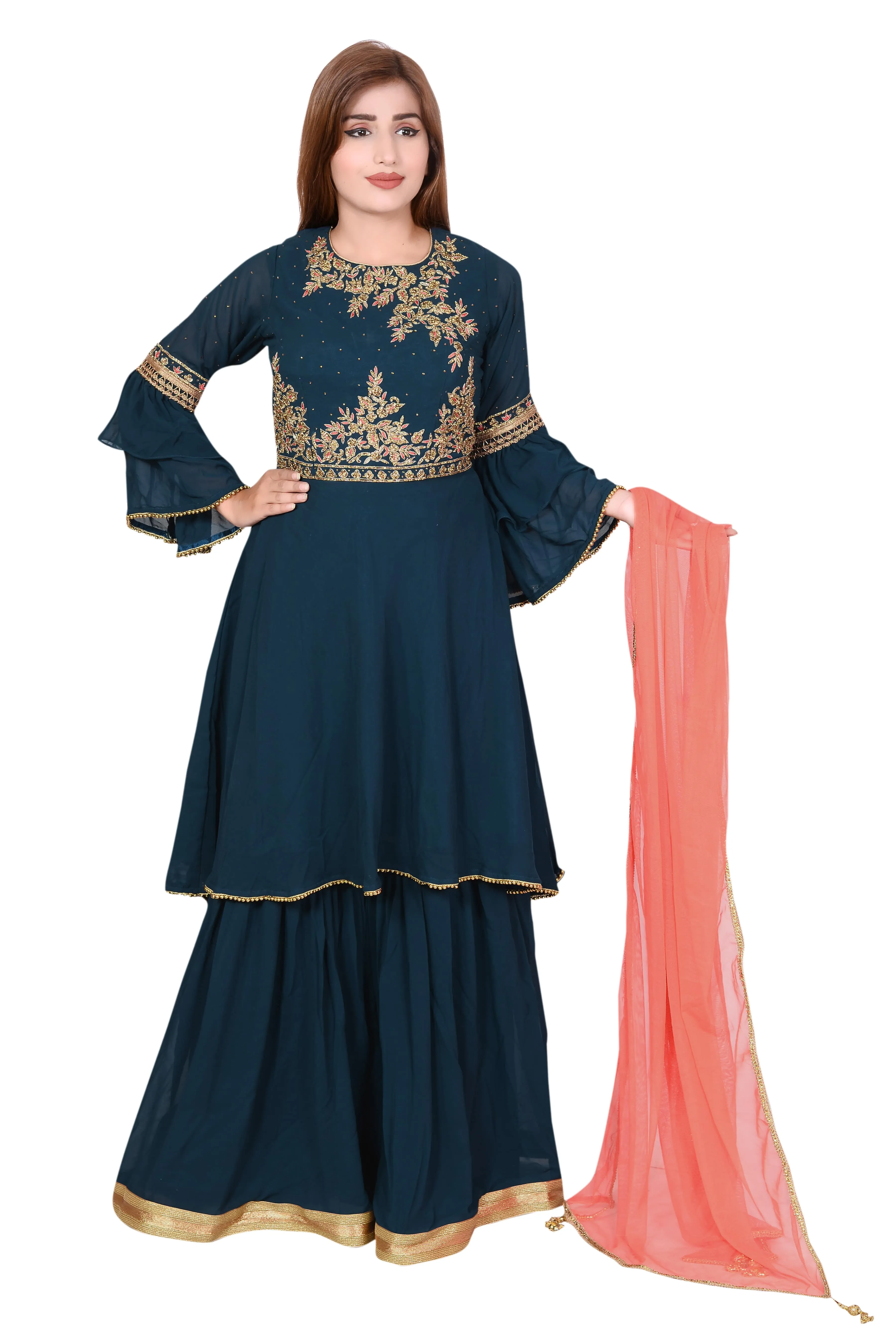 Buy Women Stylish Delhi to Amritsar Dress Material Purple at Amazon.in